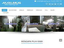 Tablet Screenshot of maximug.com